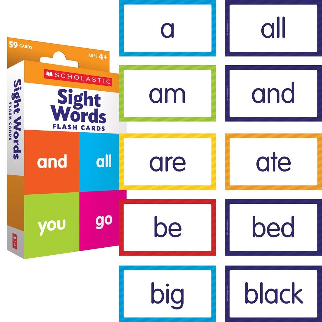 Sight Words Flash Cards By Scholastic