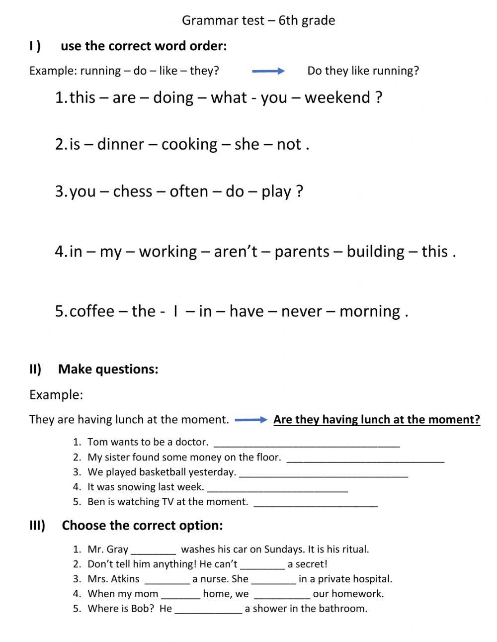 Sixth Grade Worksheets Language Arts Decimals Percentages Worksheets Library