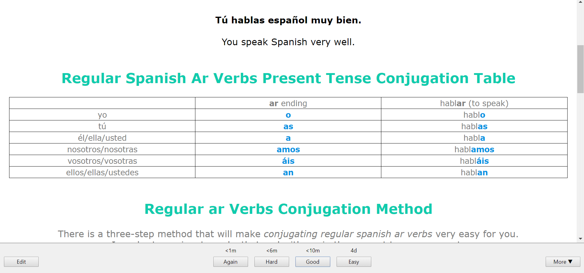 Spanish B1 Grammar Anki Language Atlas