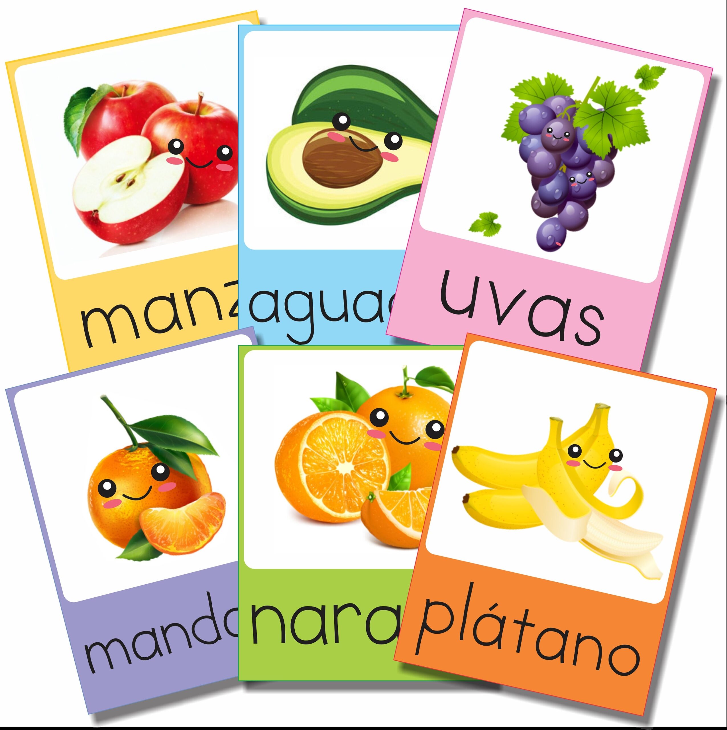 SPANISH Flashcards Fruits And Vegetables Printable Flashcards Frutas Y Verduras En Espa ol Etsy SPANISH Flashcards Fruits And Vegetables Printable Flashcards Frutas Y Verduras En Espa ol Etsy