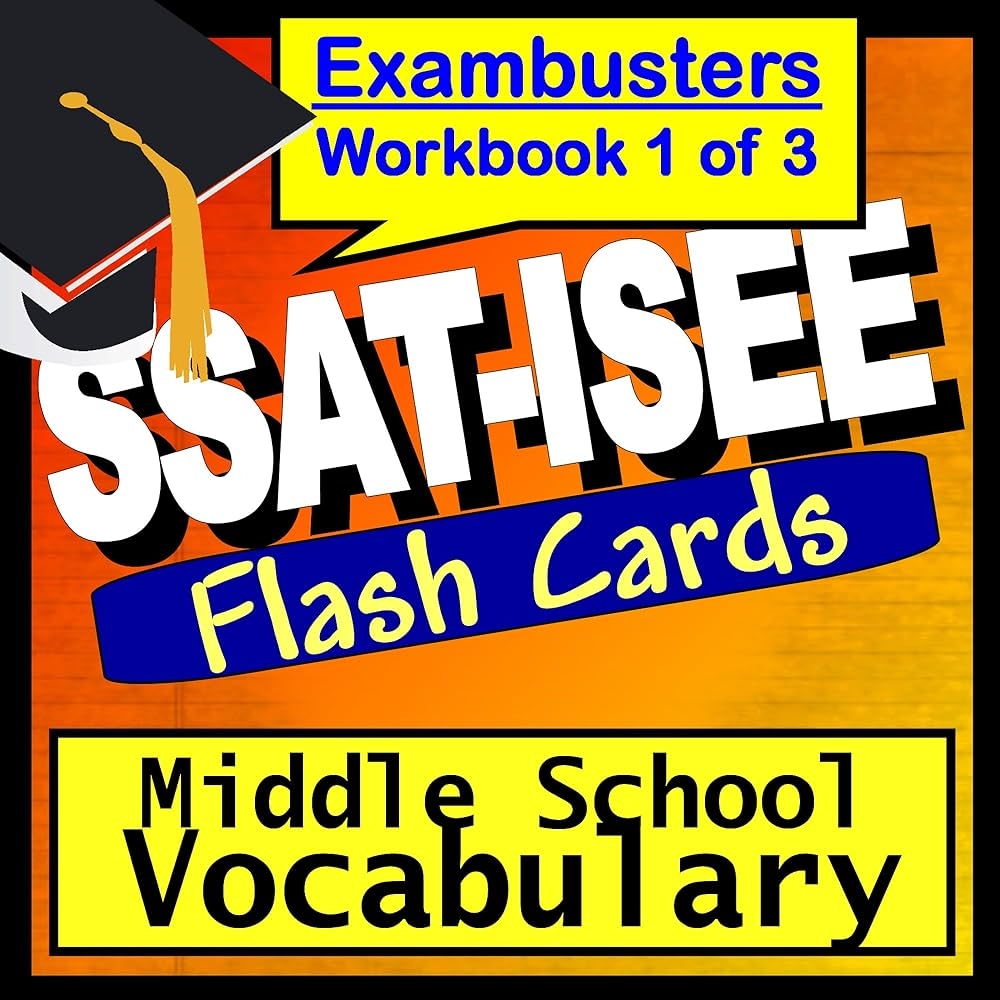 SSAT ISEE Test Prep Essential Vocabulary Review Flashcards SSAT ISEE Study Guide Book 1 Exambusters SSAT ISEE Study Guides EBook Exambusters SSAT ISEE Amazon in Kindle Store