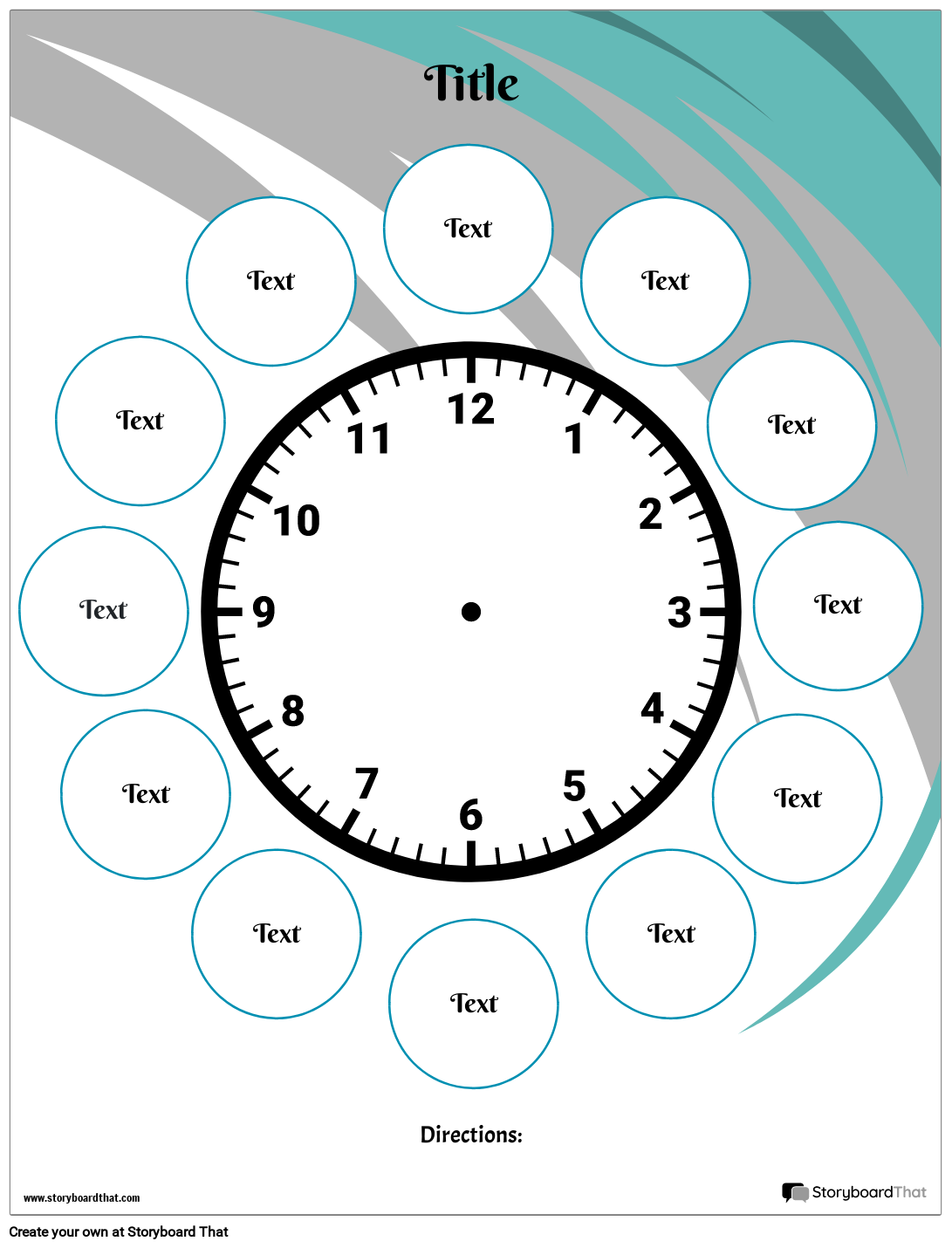 reading clock worksheet