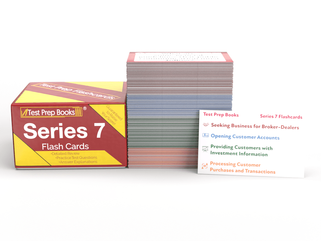 Test Prep Books Series 7 Exam Flashcards Practice Questions Full Color Walmart