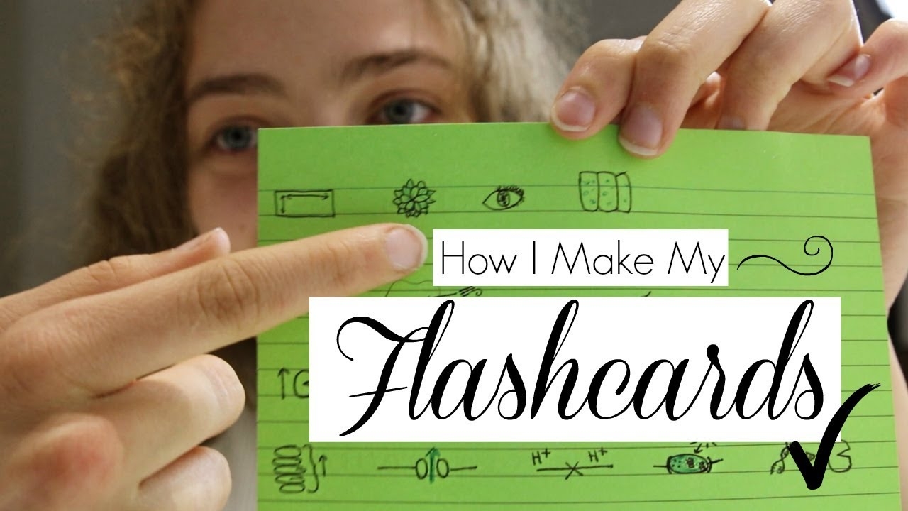 The Best Way To Make Effective Flashcards Advice Tips Dos Don ts For Productive Revision YouTube