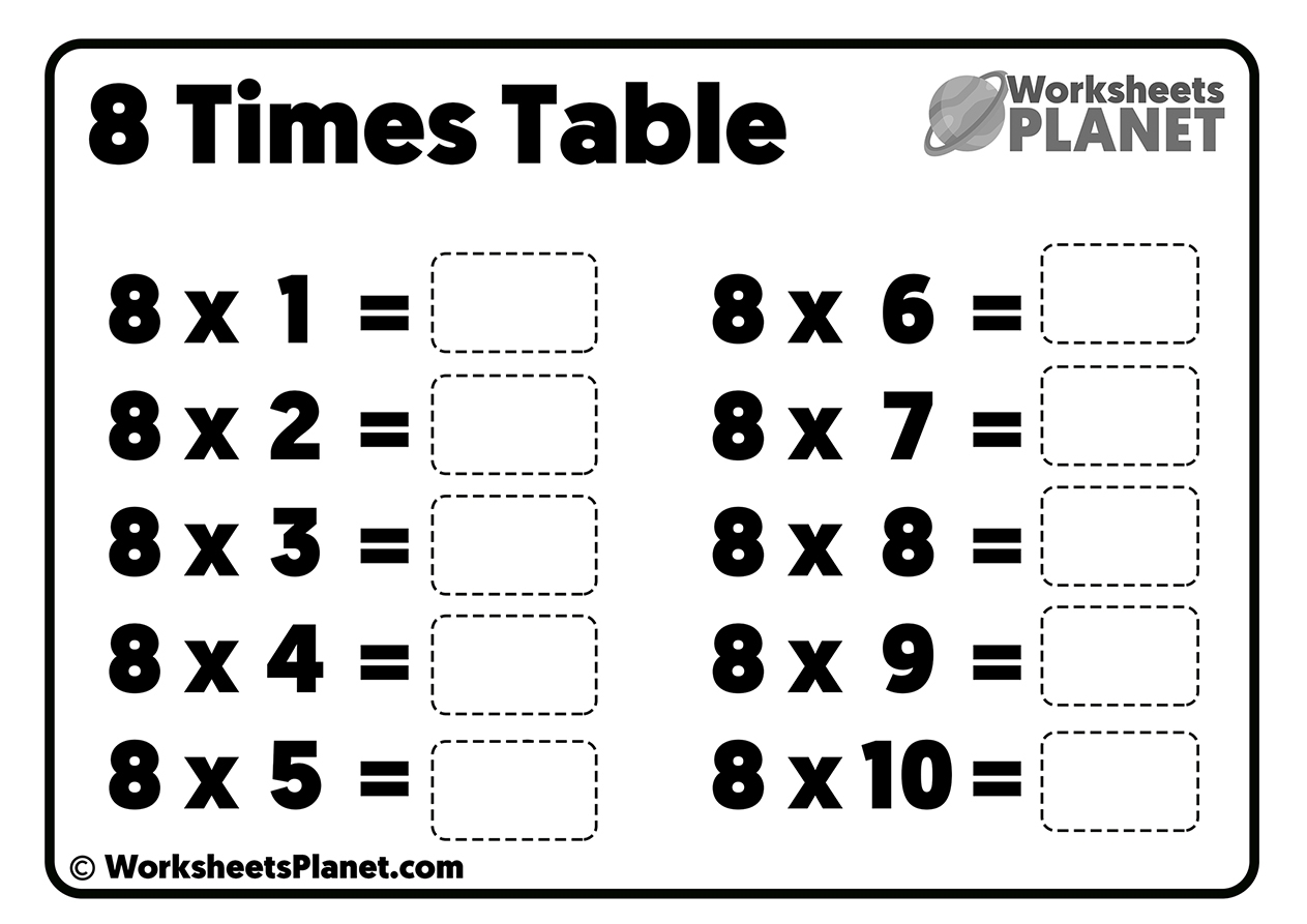 Times Tables Practice Worksheets Ready To Print Times Tables Practice Worksheets Ready To Print