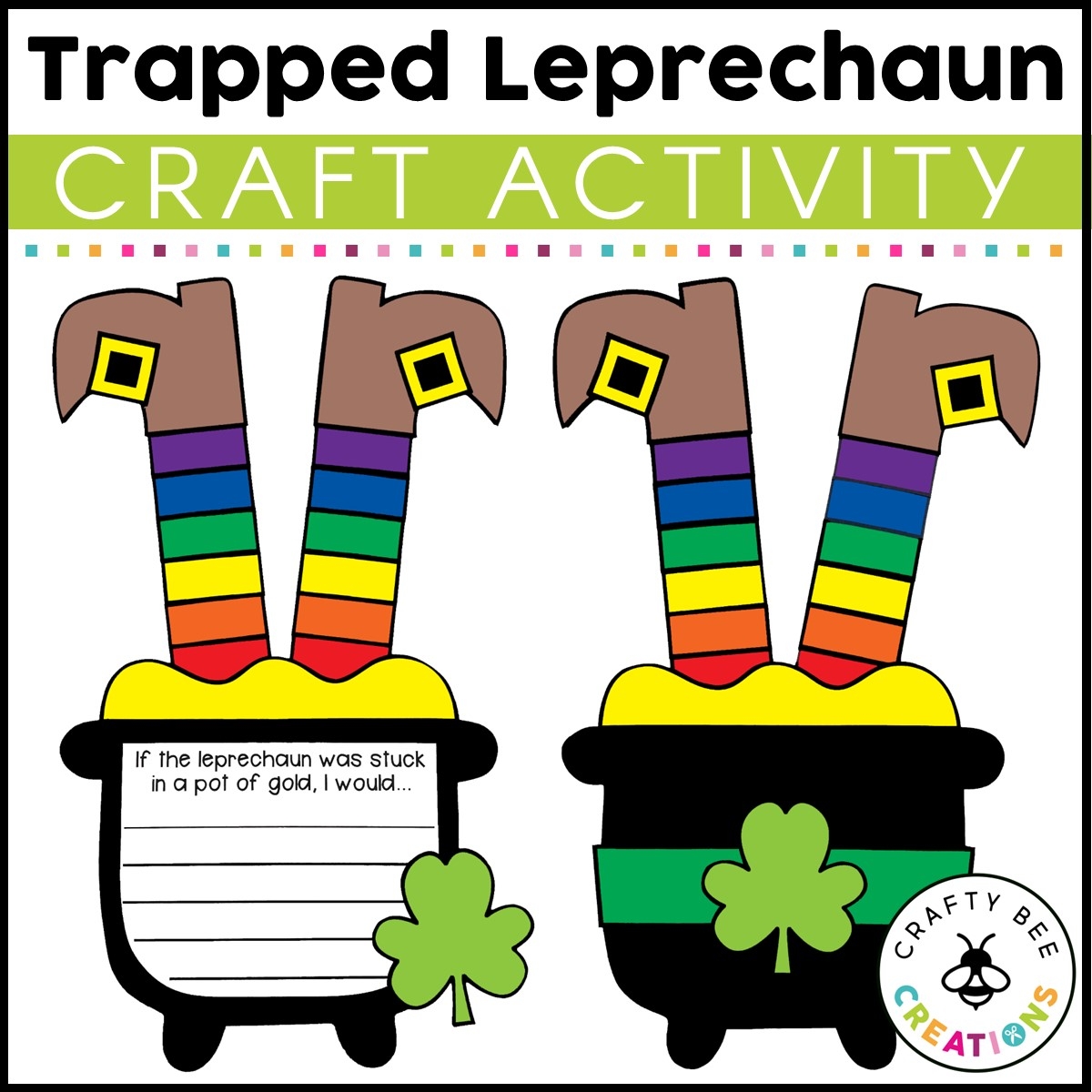 Trapped Leprechaun Craft How To Catch A Leprechaun Writing Activity Made By Teachers