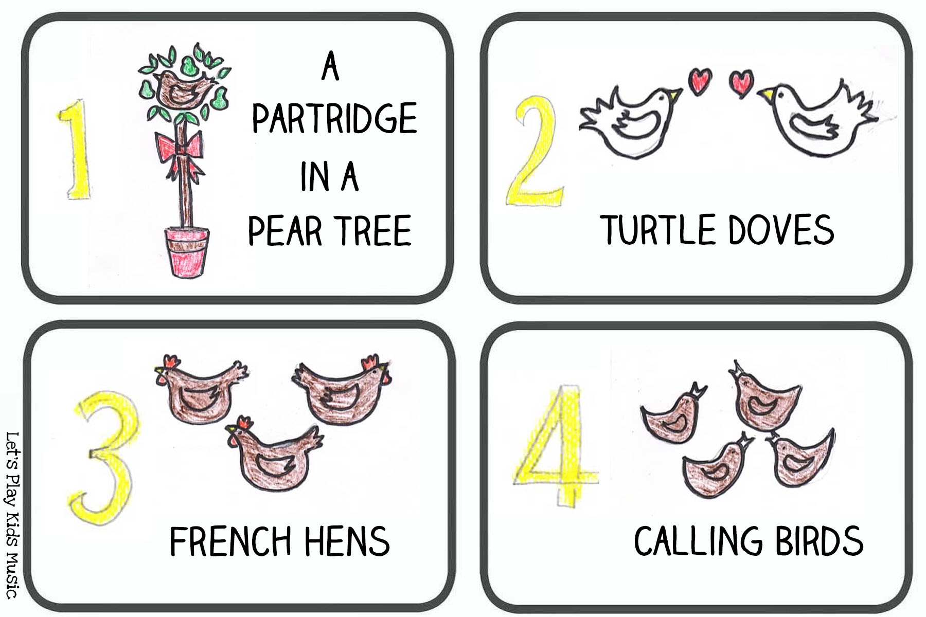 Twelve Days Of Christmas Activities Let s Play Music