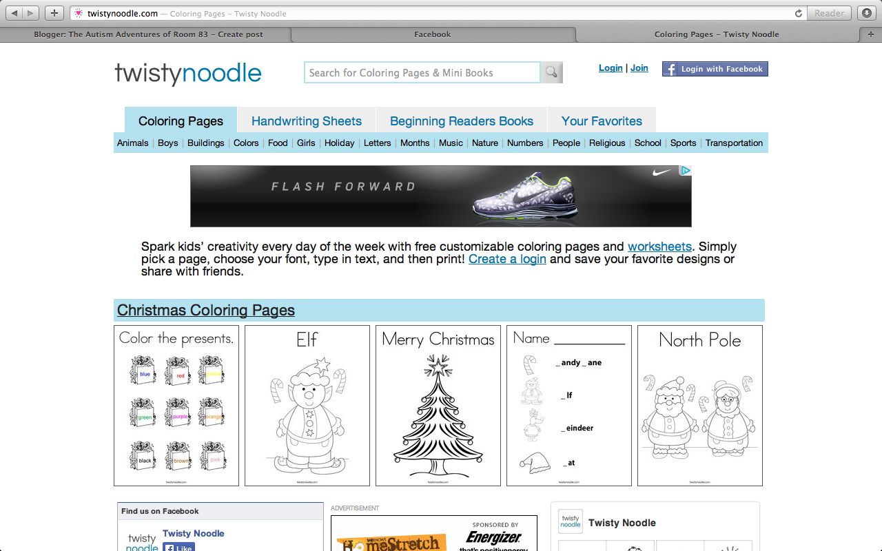 Twisty Noodle Free Worksheets Autism Adventures