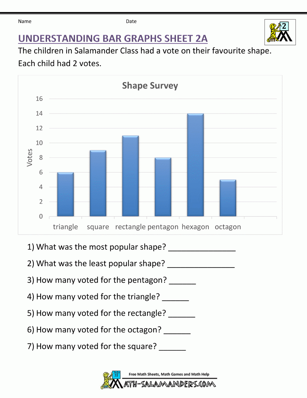 reading bar graphs worksheets
