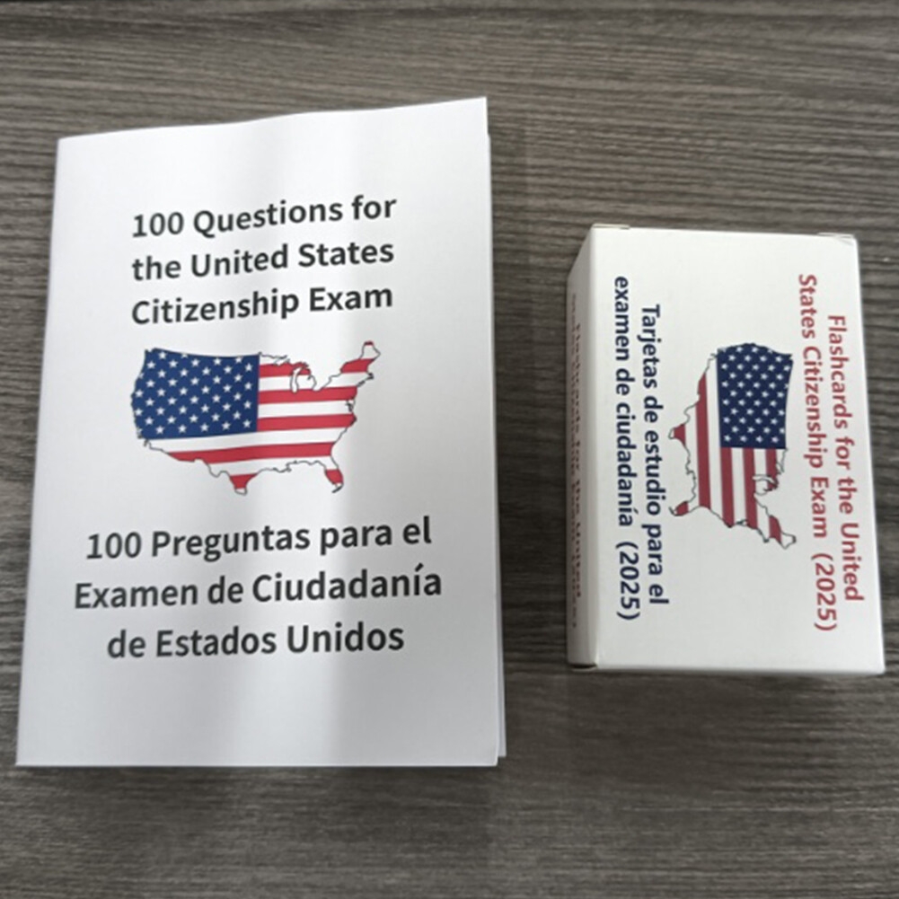 US Citizenship Flash Cards For The United States Citizenship Exam EBay de