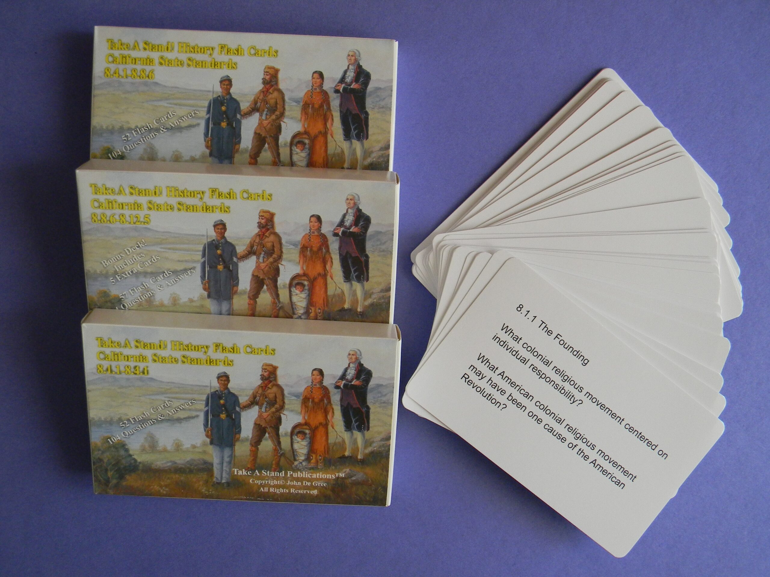 US History Flash Cards