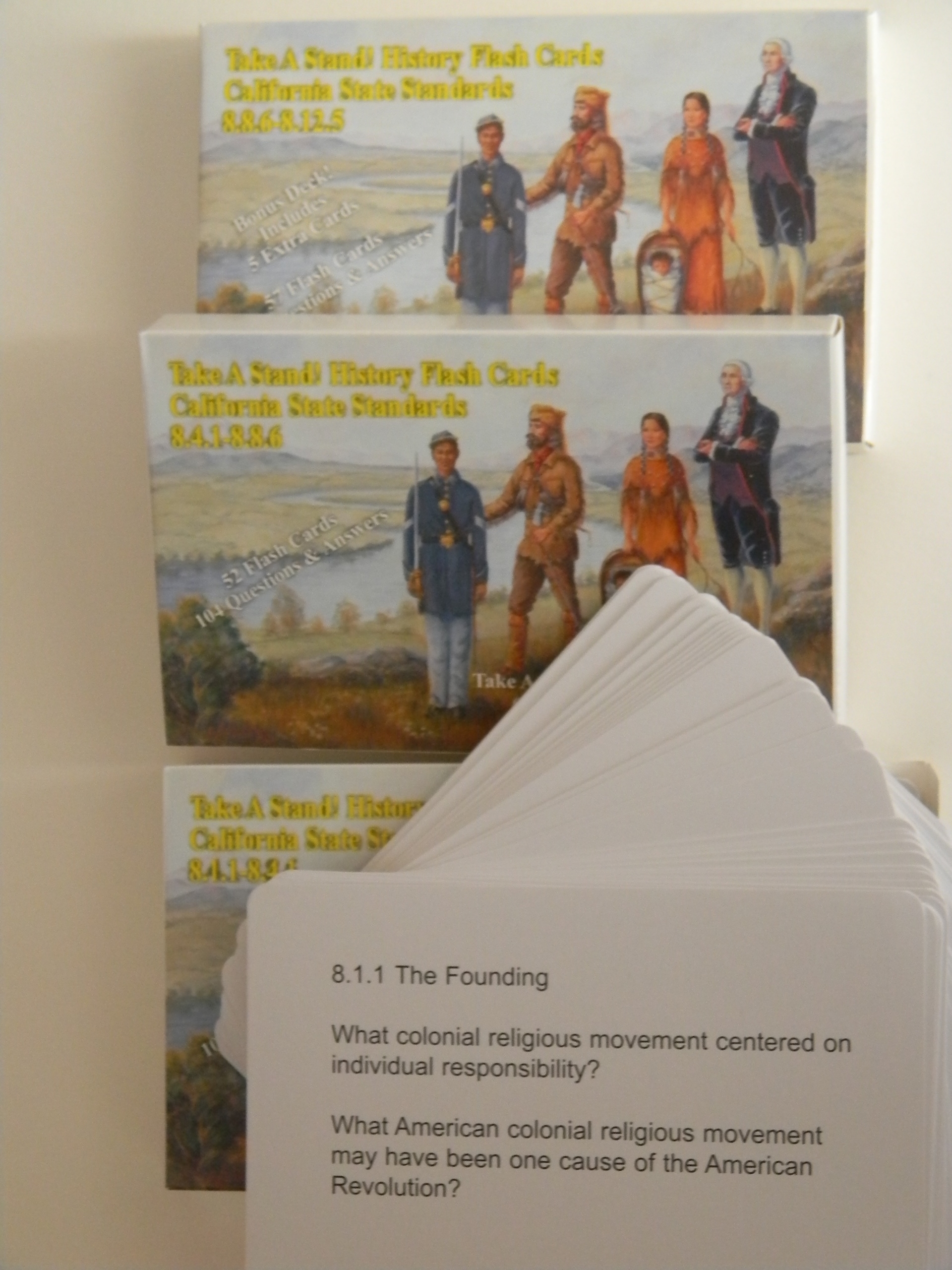 US History Flash Cards