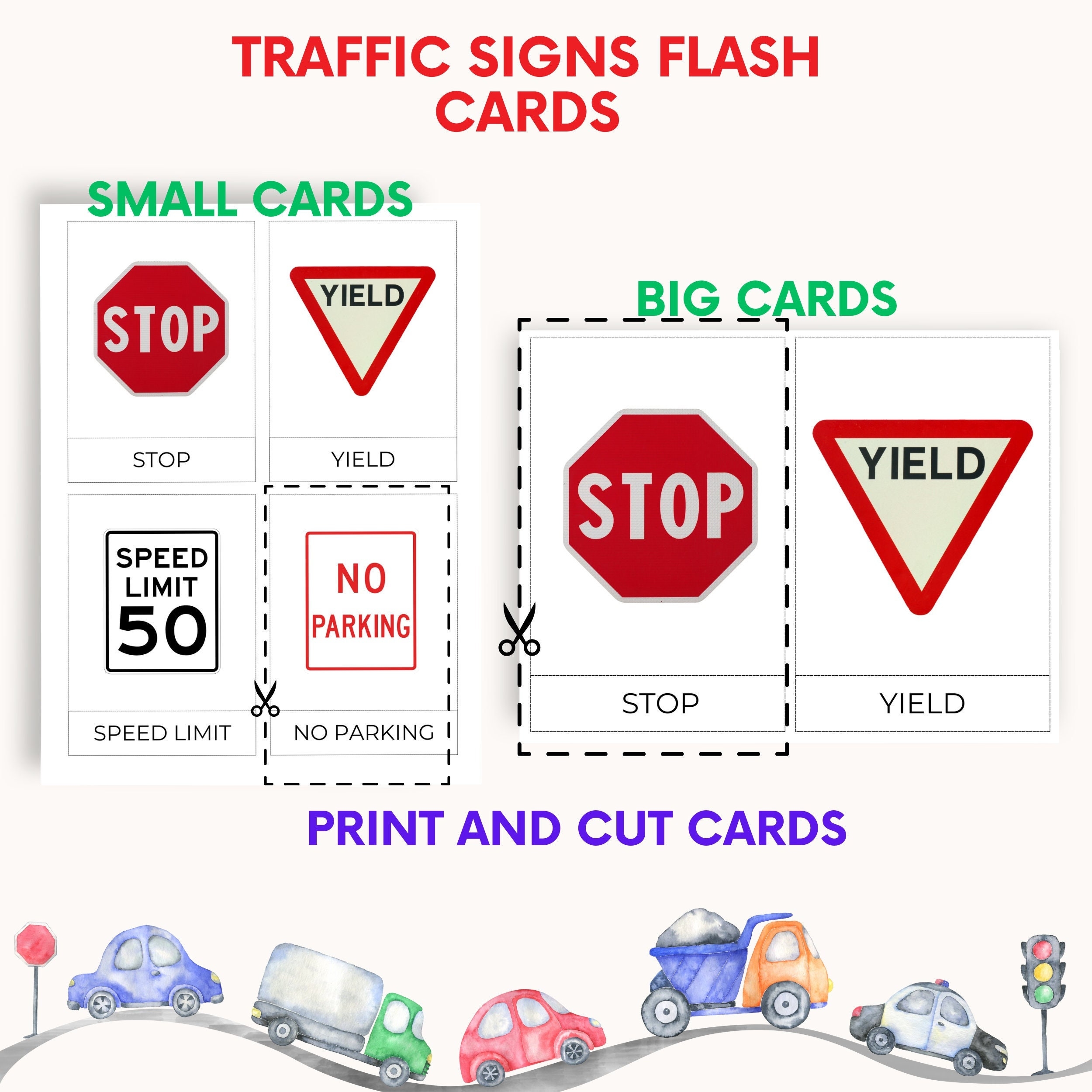 drivers permit flashcards