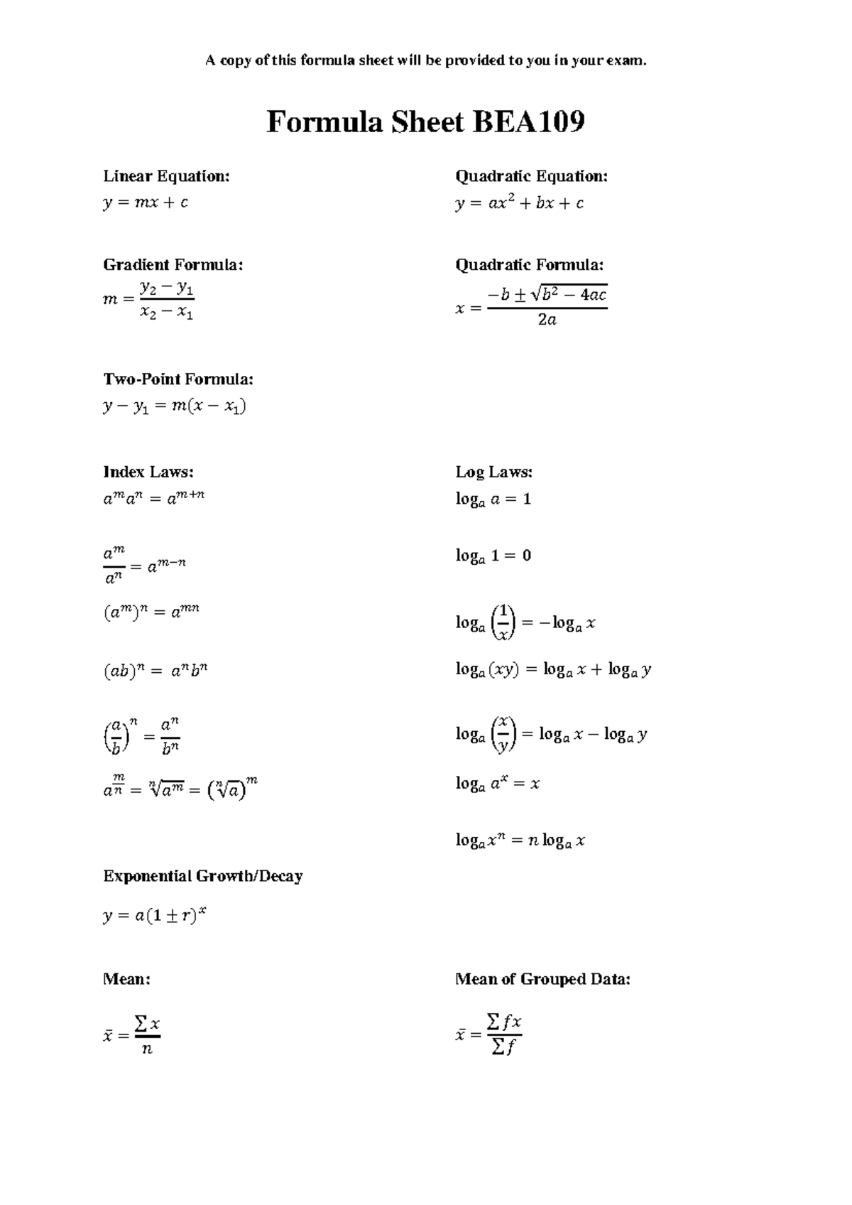 Using The Quadratic Formula To Sketch Graphs Math 154B Name Solving Using The Studocu