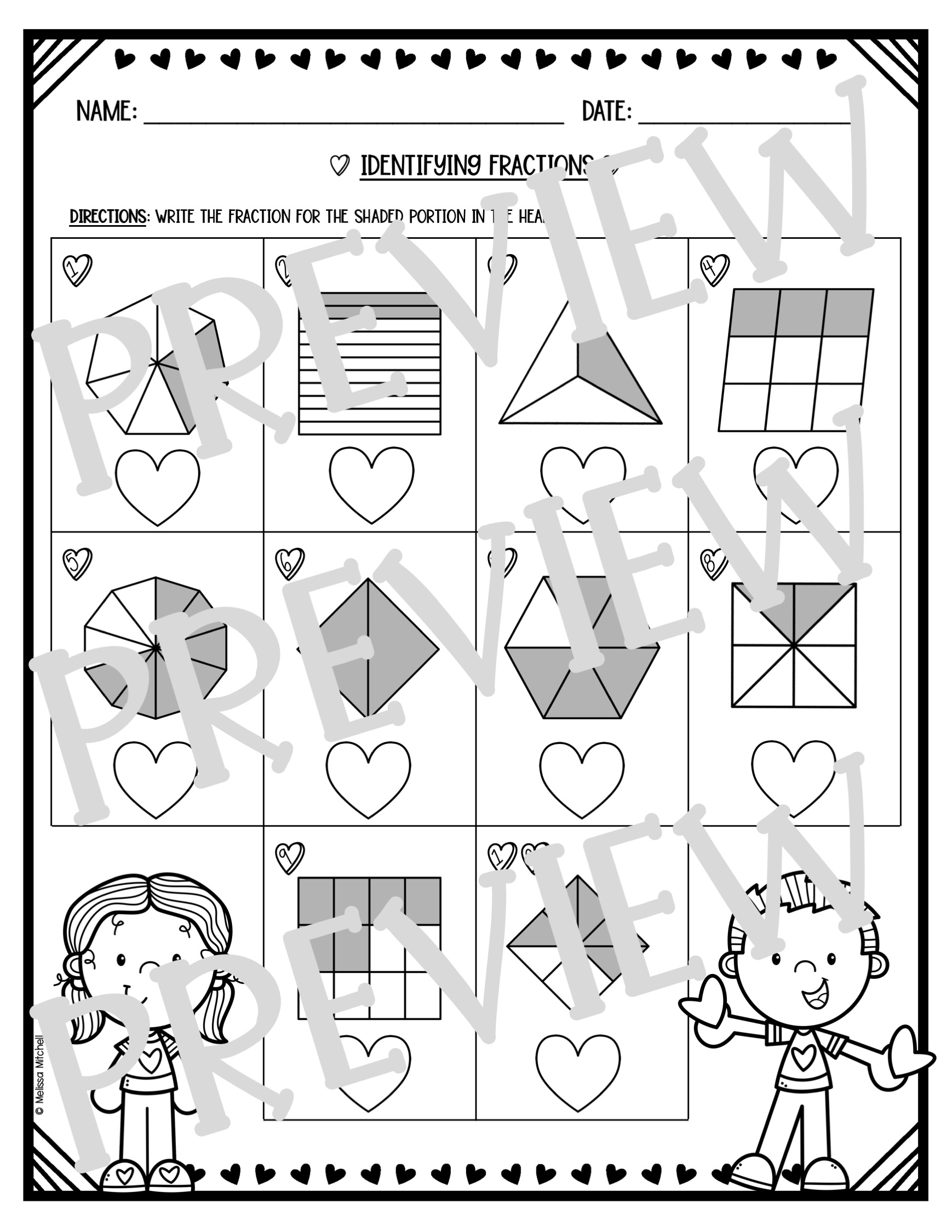 Valentine s Day Math Worksheets Made By Teachers