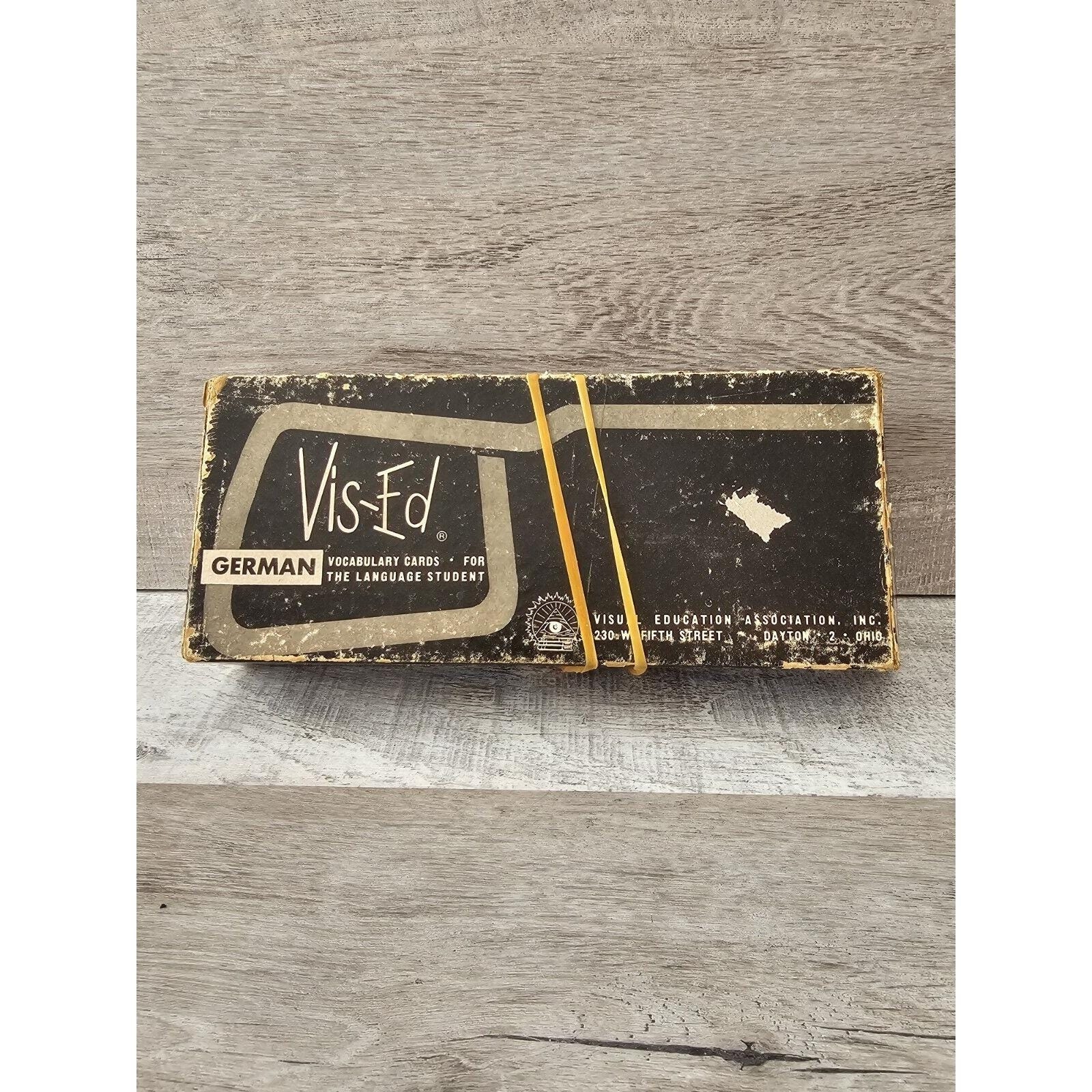Vis Ed Klassisch Deutsch Vokabelkarten Grammatik Kompaktkarten Vintage Etsy de