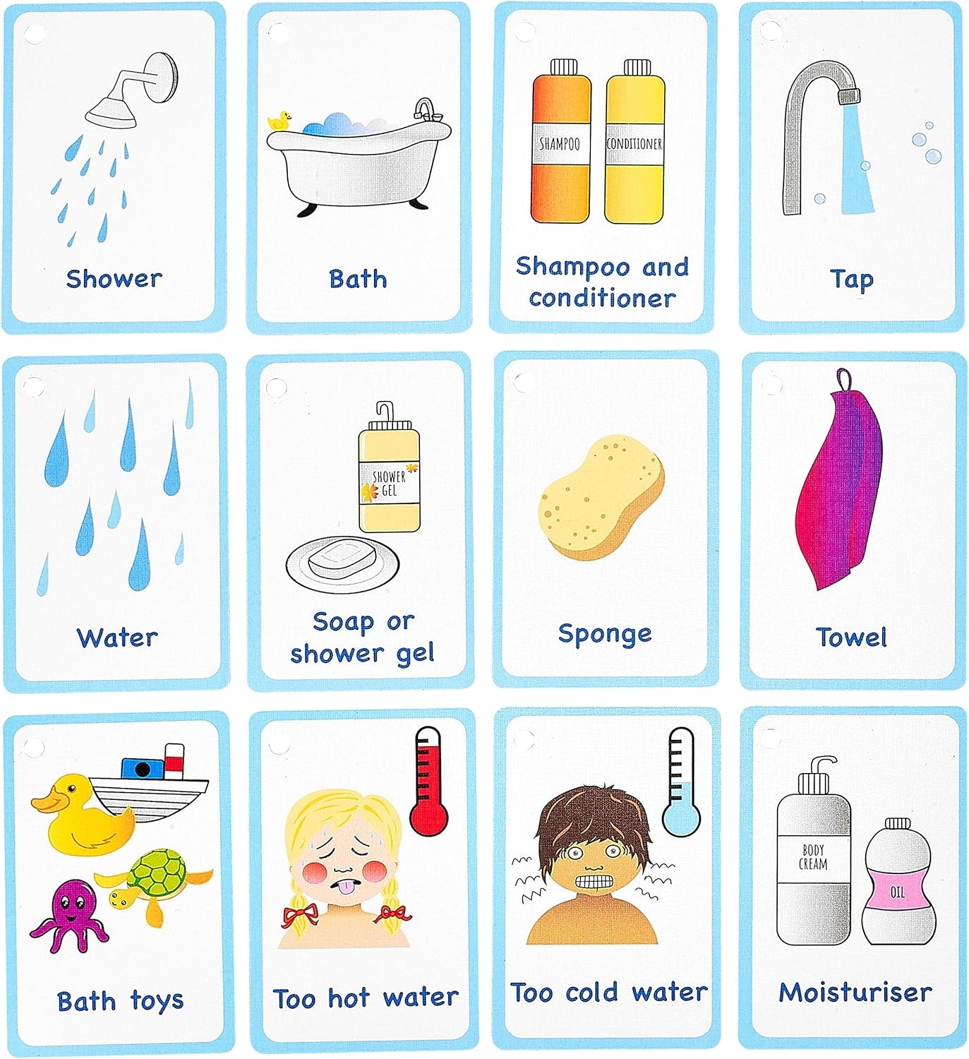 Visual Aid Flash Cards For Special Education Bath Kenya Ubuy