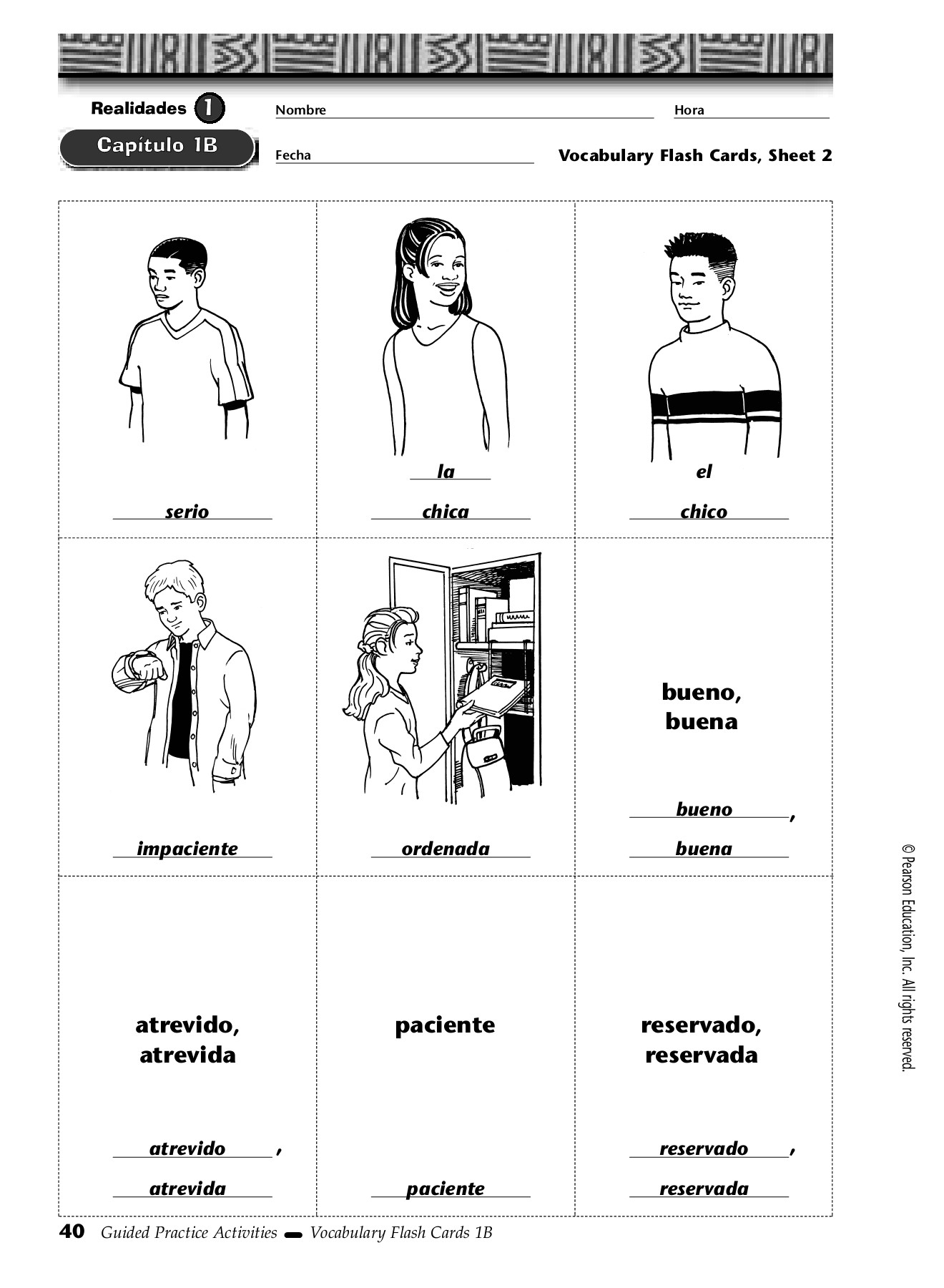 Vocabulary Flash Cards Sheet 2 Flip EBook Pages 1 8 AnyFlip