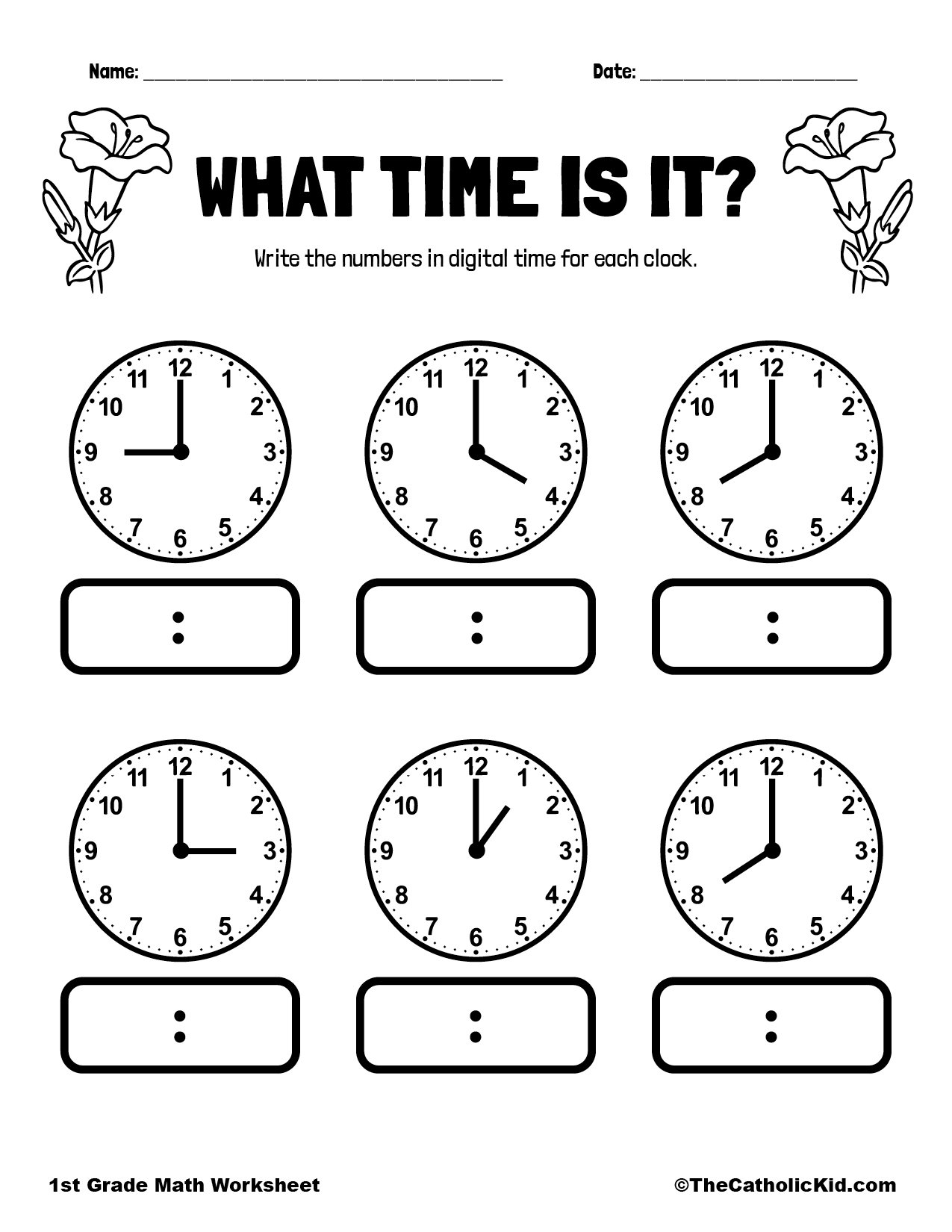 times math worksheets