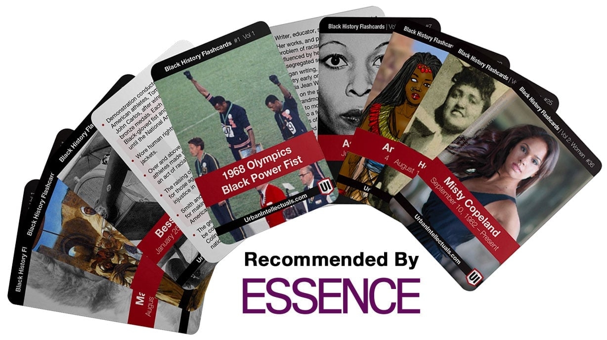 Who Features On The Black History Flash Cards Urban Intellectuals Store