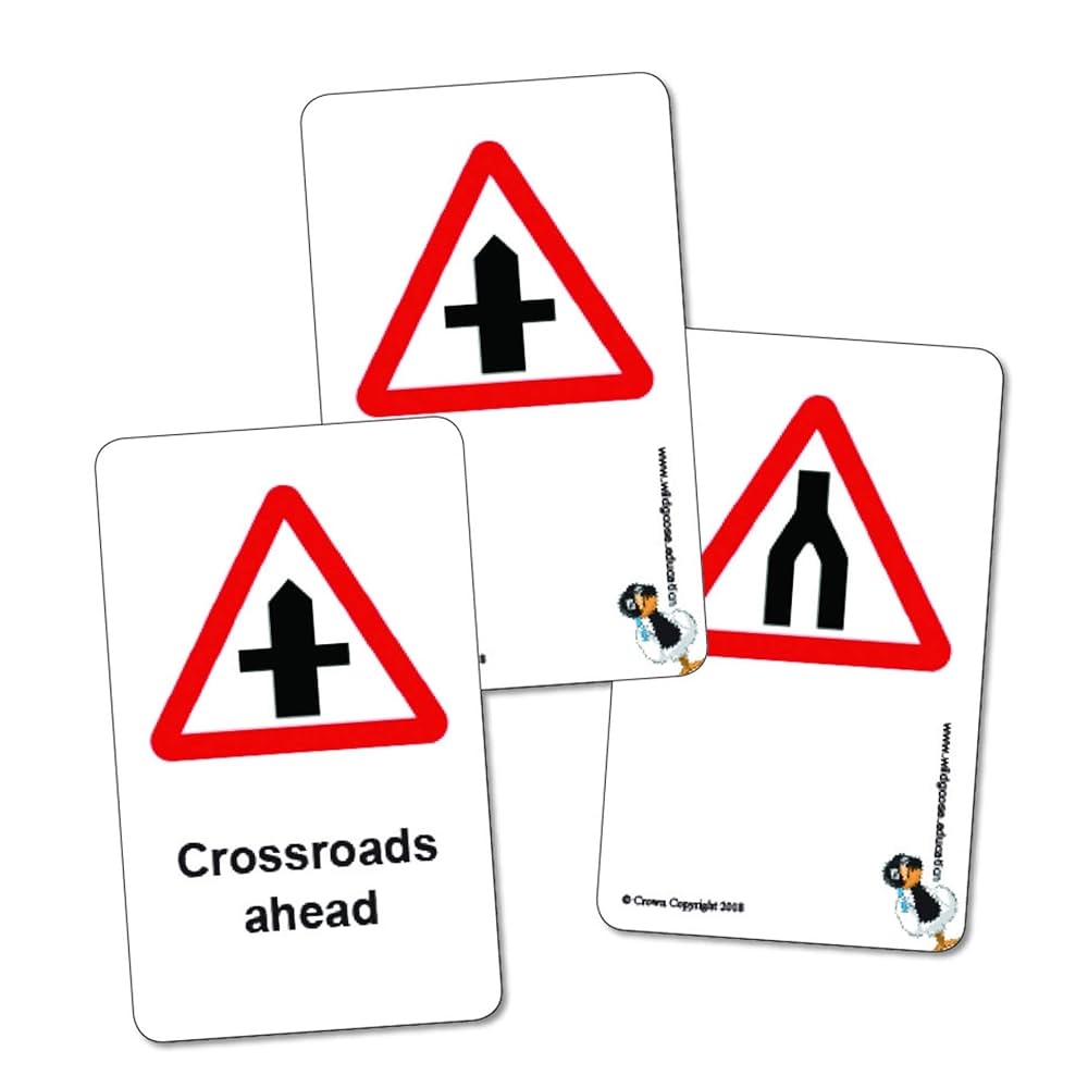 driving signs flashcards