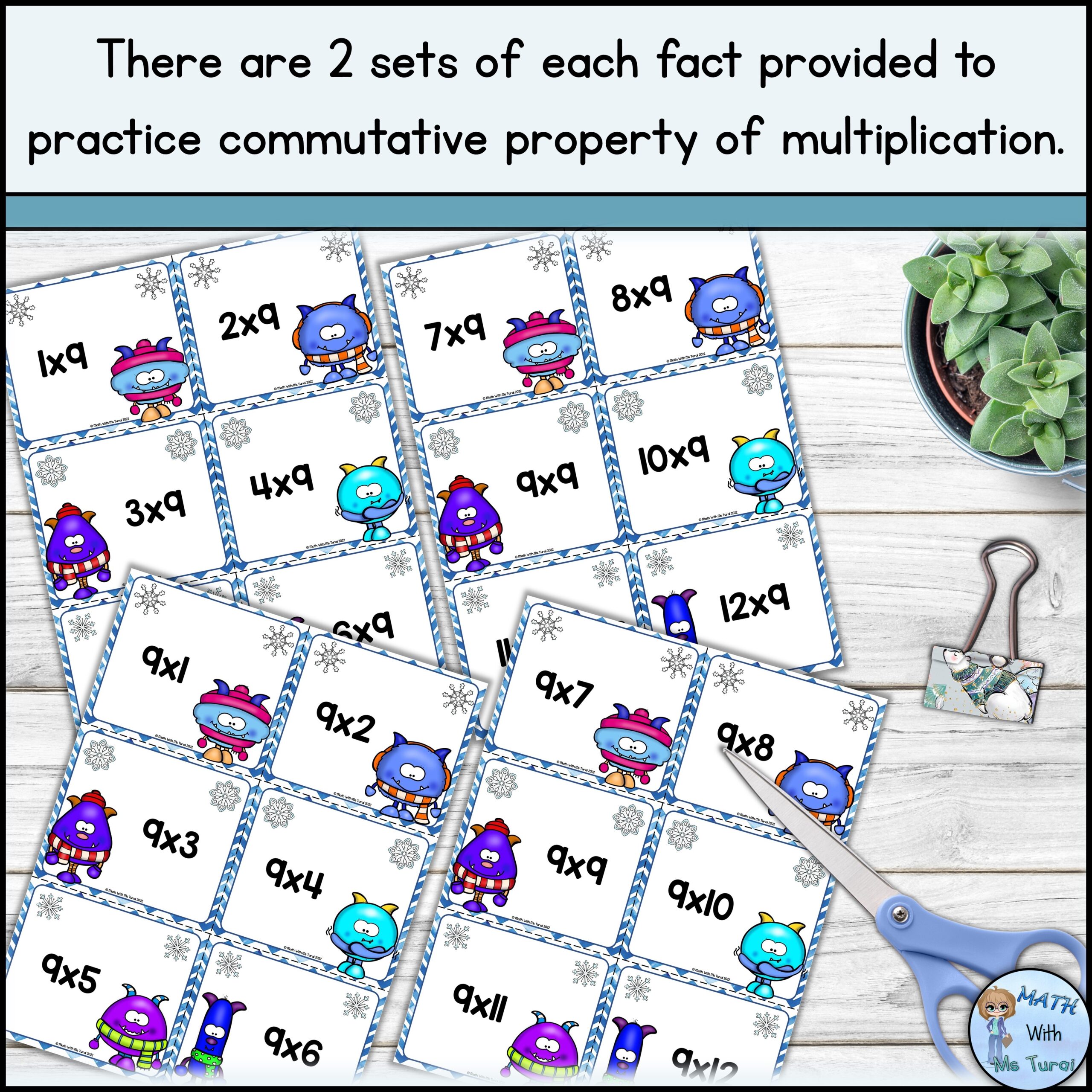 fact monster flashcards multiplication