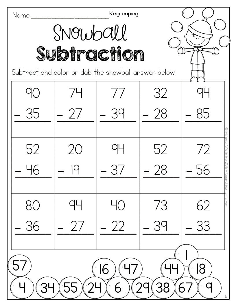 worksheet for 2nd graders