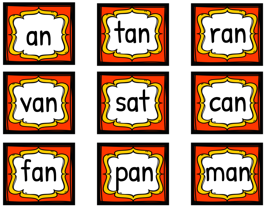 Word Family Flashcards Made By Teachers