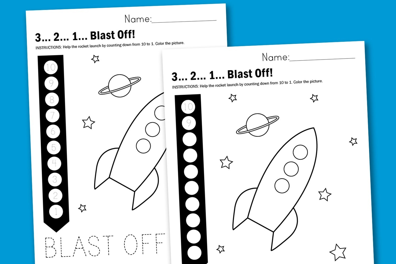 rocket math worksheets